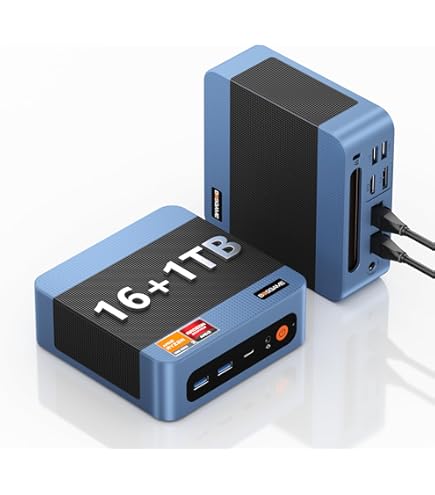 MINIS FORUM UM560 XT AMD Ryzen 5 5600H 6 Core/12 Thread Mini PC